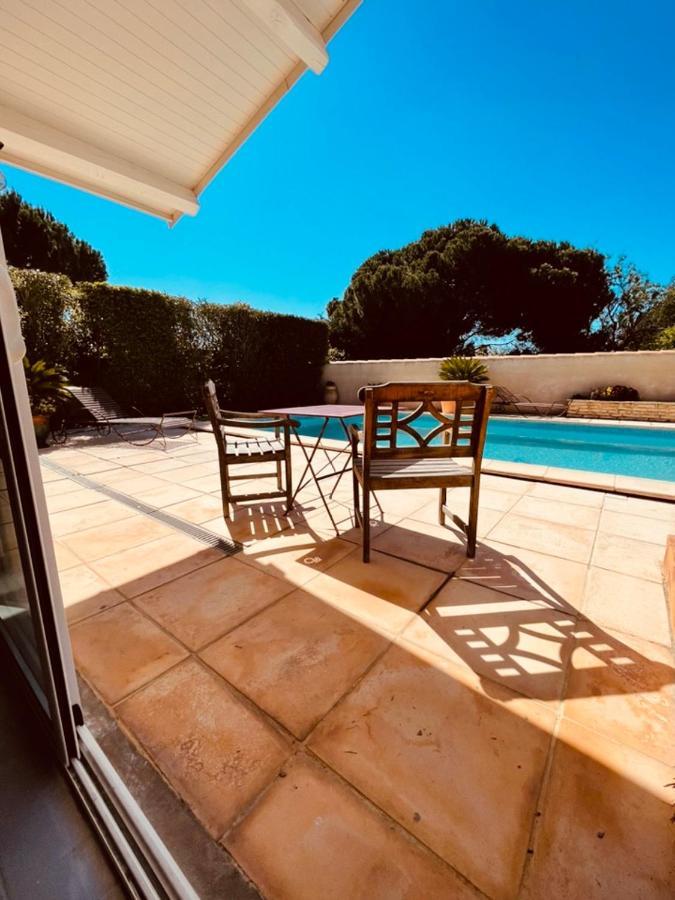 Annexe Des Pins - Studio Gite Avec Piscine & Climatisation Villeneuve-lès-Béziers Екстериор снимка