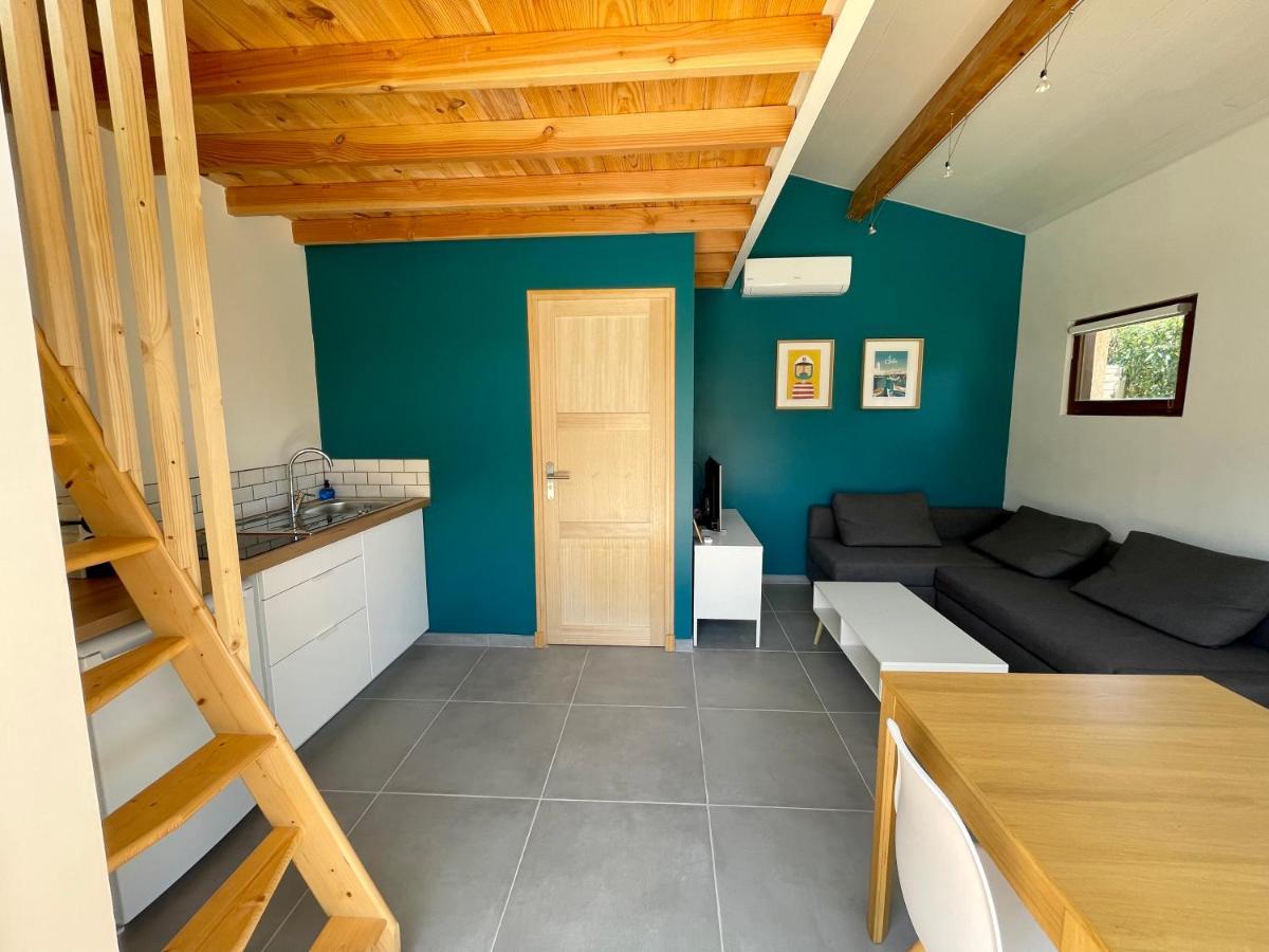 Annexe Des Pins - Studio Gite Avec Piscine & Climatisation Villeneuve-lès-Béziers Екстериор снимка